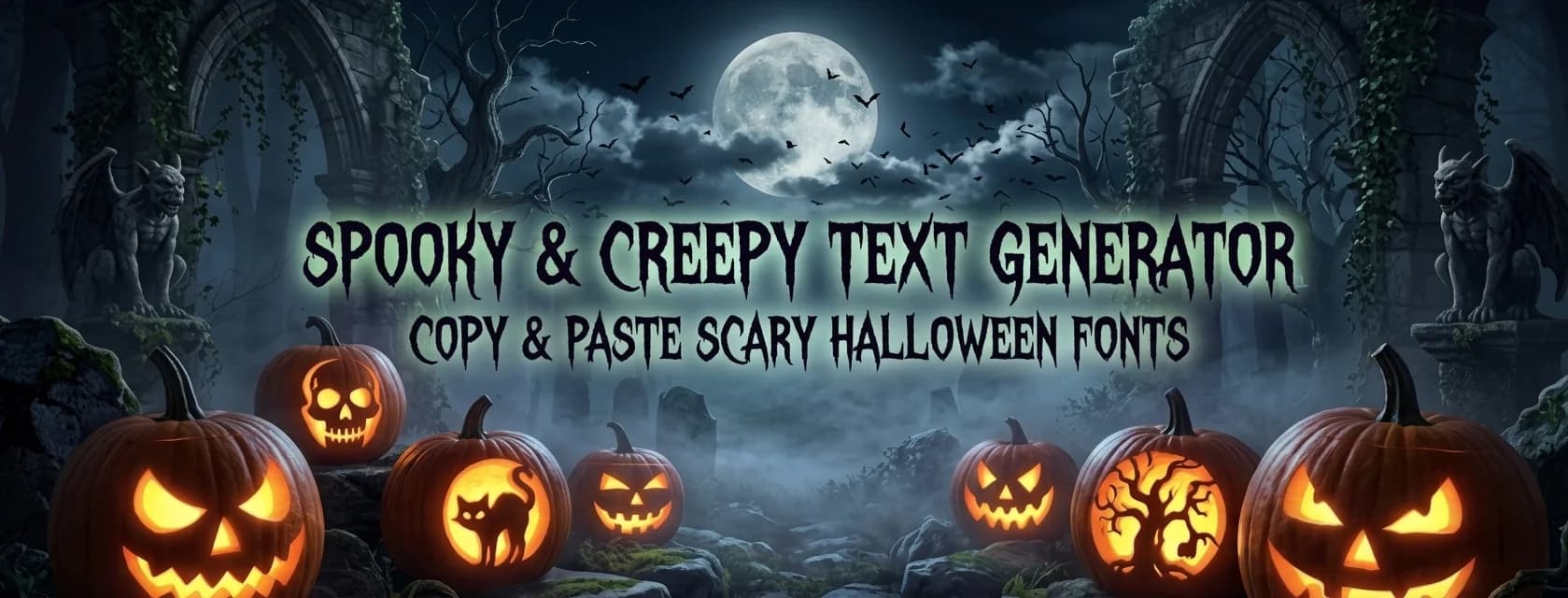 Creepy Halloween Text Generator