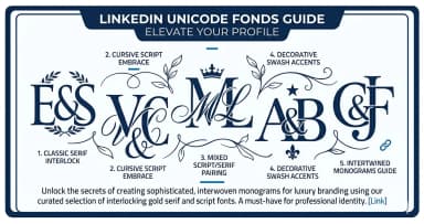 LinkedIn Unicode Fonts — What Works, What Doesn't, and How to Use Them Professionally